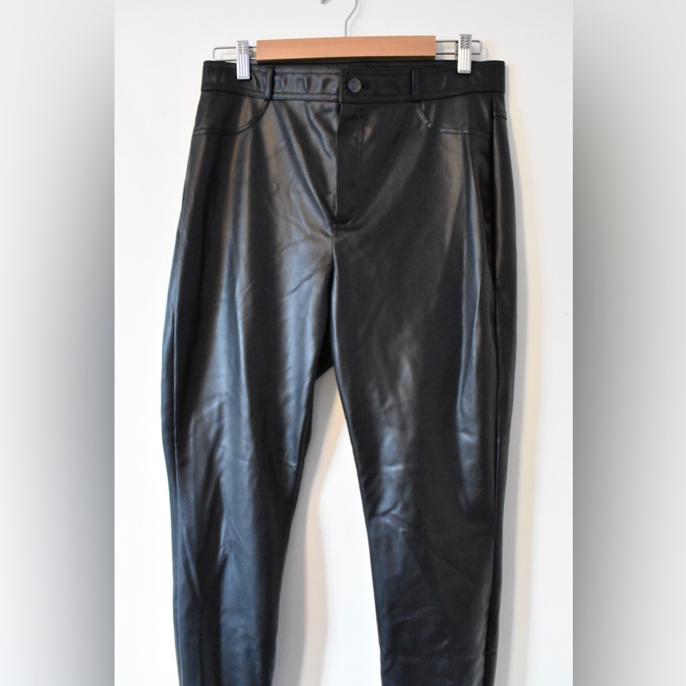 Zara Vegan Leather Pants